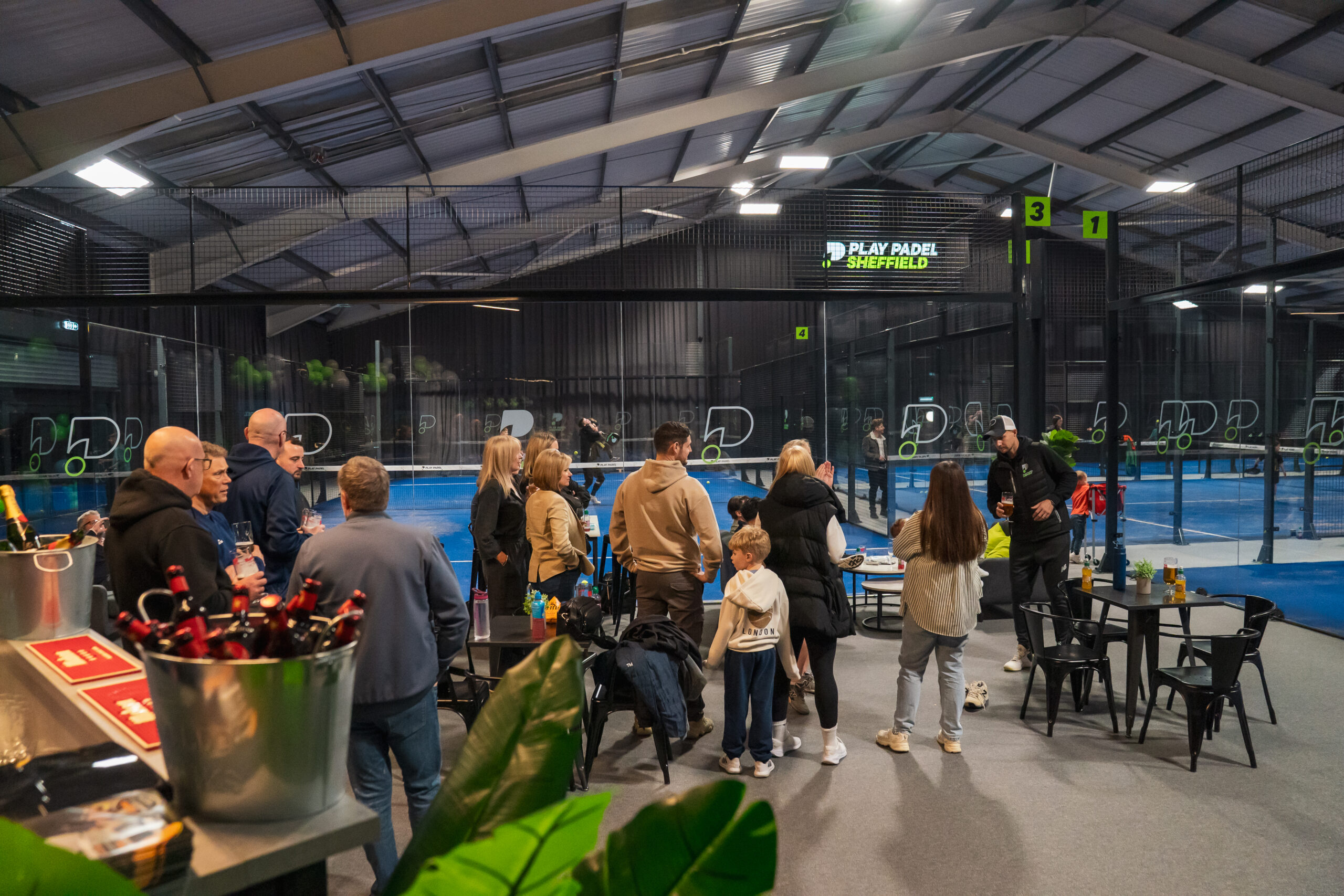 Indoor padel courts in Sheffield at Play Padel Group