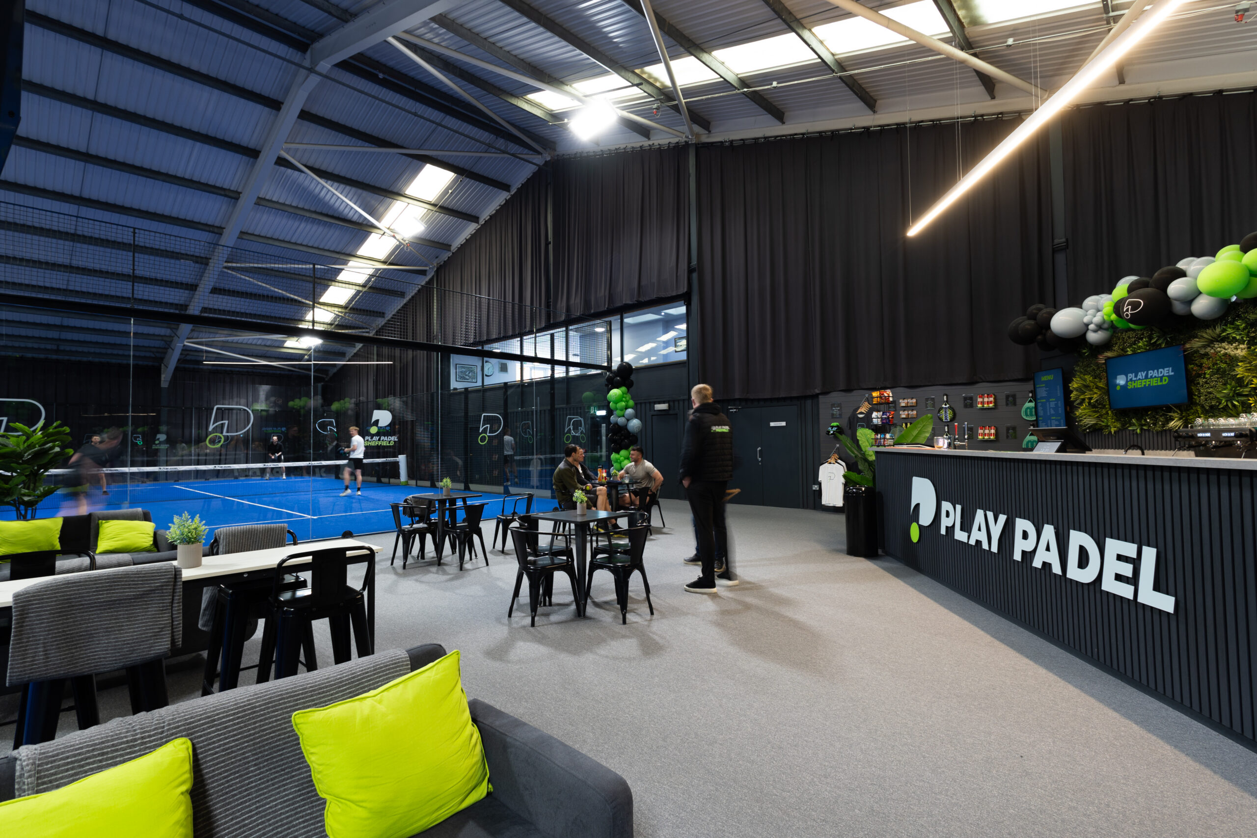 Indoor padel courts in Sheffield at Play Padel Group